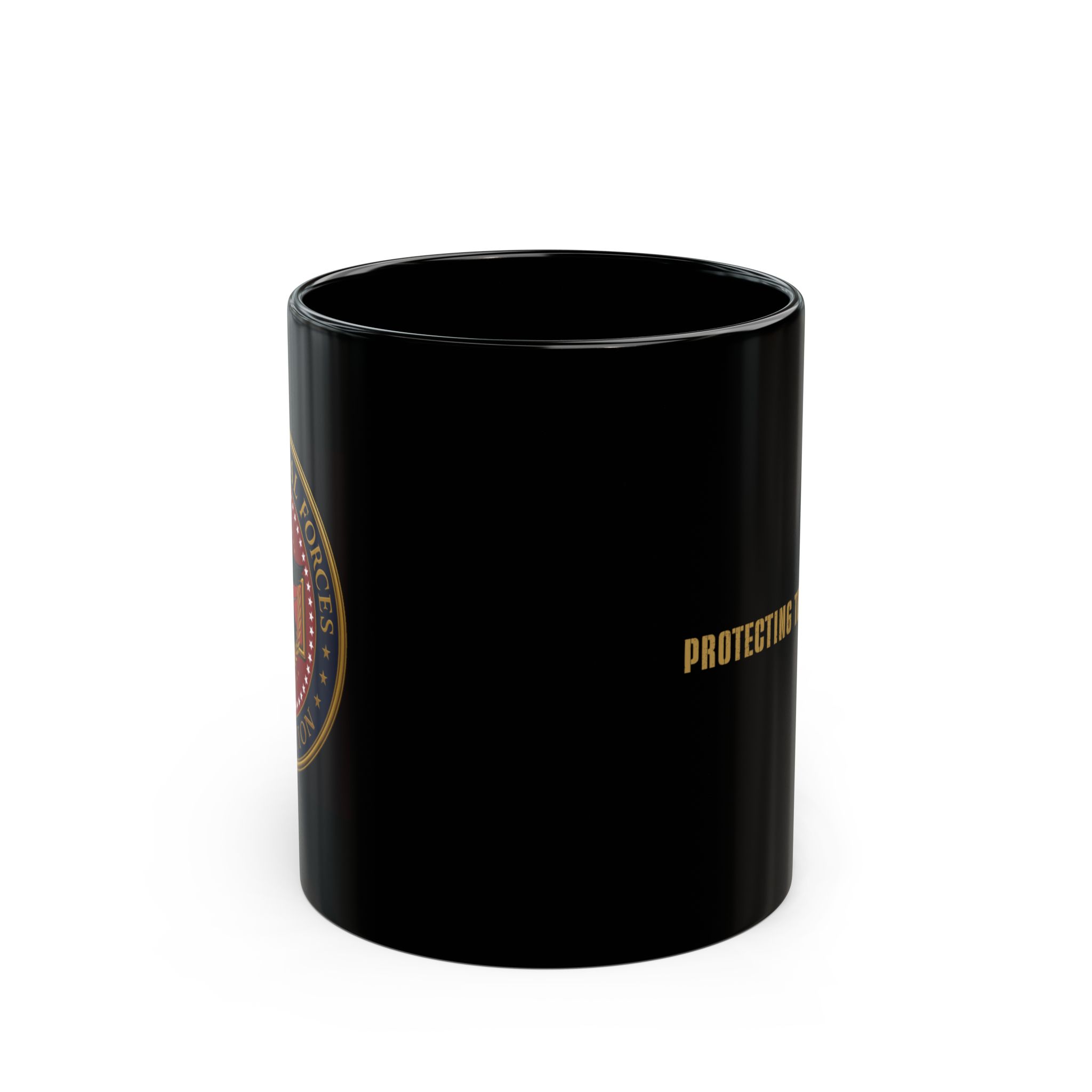NSFA Operator Black Ceramic Mug – Protecting the Protectors (11oz / 15oz) - Image 2